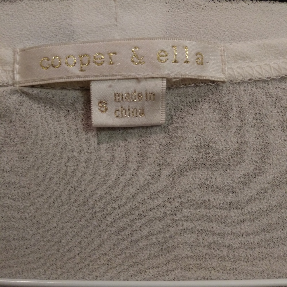 Cooper & Ella white blouse